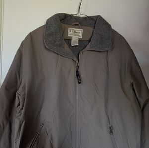 L.L. Bean Men's Taupe Lightweight Jacket